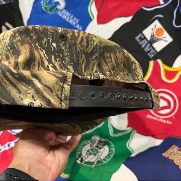 Vintage University of Arkansas Razorbacks Camo Snap Back Hat Realtree Camouflage - Picture 5 of 8